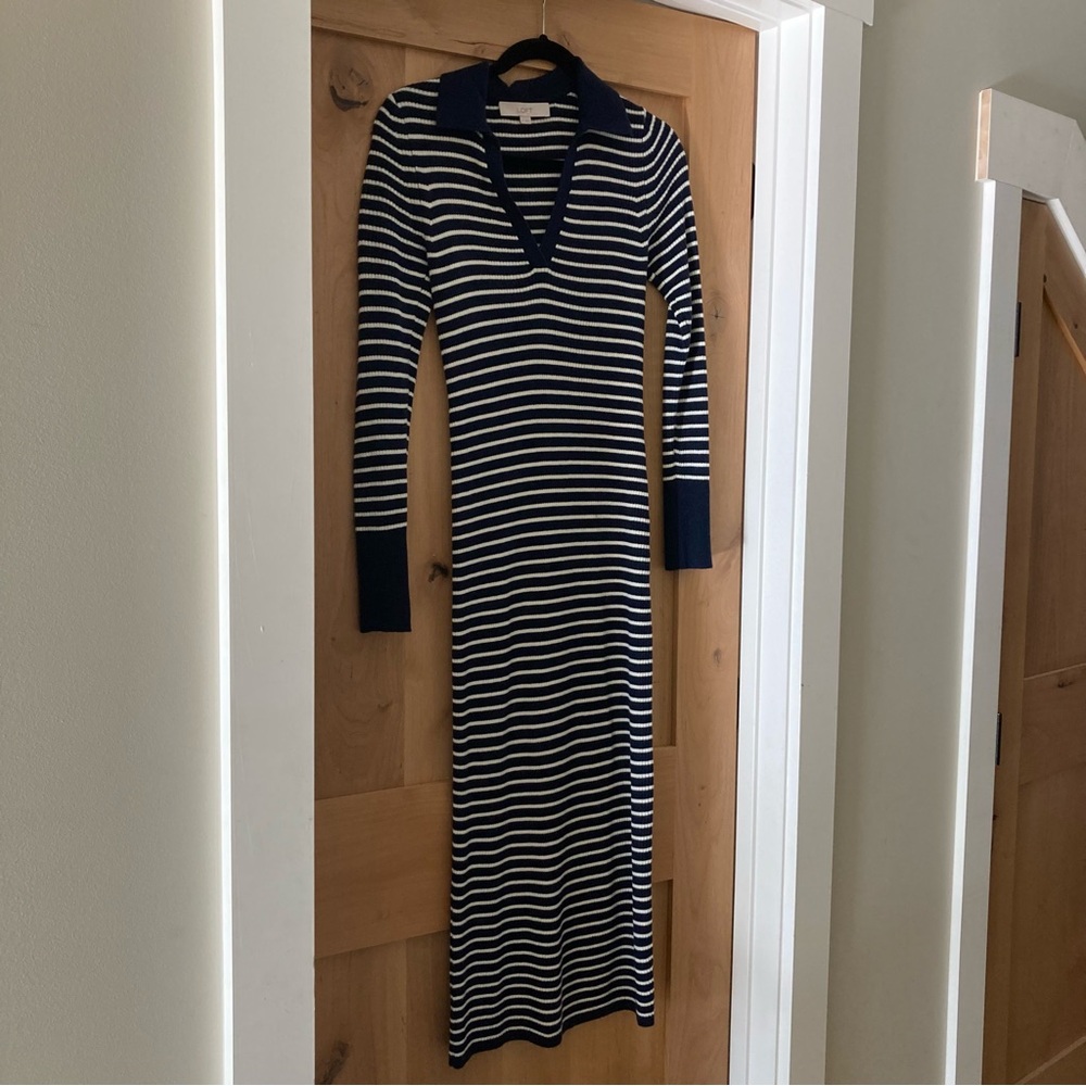 NWOT Ribbed Midi Dress